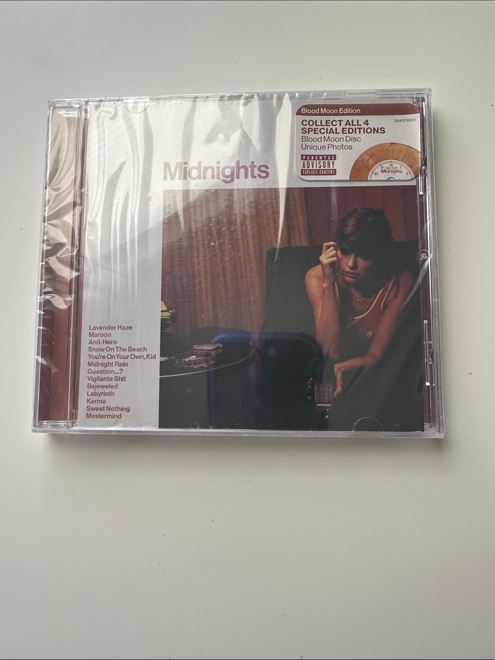 ✨Taylor Swift Midnights CD - Blood Moon Edition✨